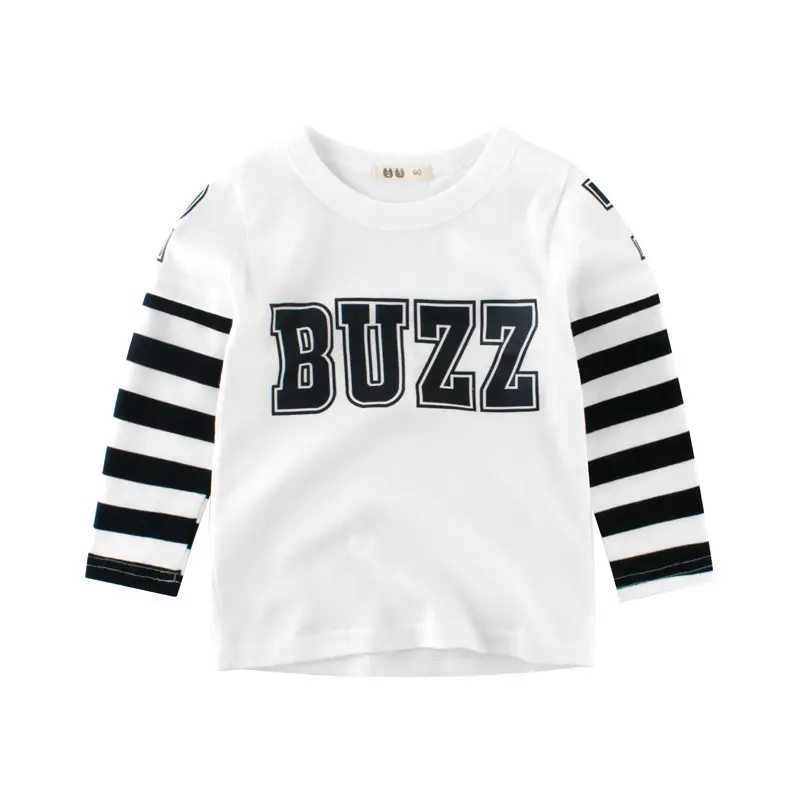 White Blue One Piece Kids Long Sleeve T-Shirt