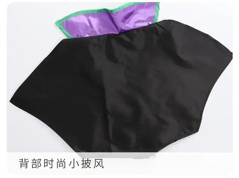 Baby Vampire Cape Outfit Purple Black Set — feature 16