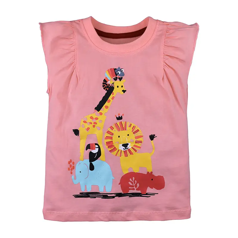 Pink Cat Mermaid T-Shirt for Boys