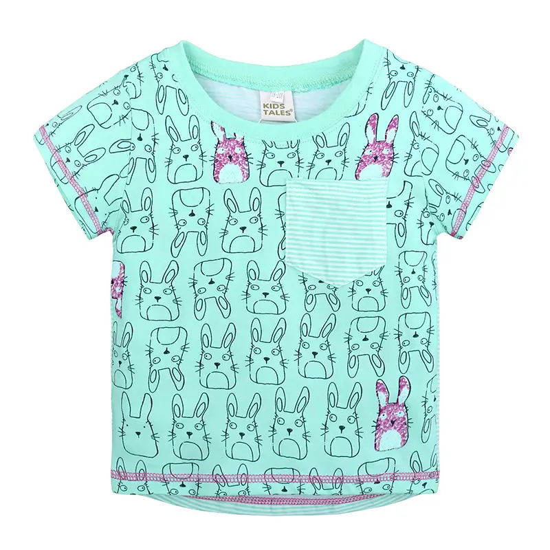 Pink Cat Mermaid T-Shirt for Boys