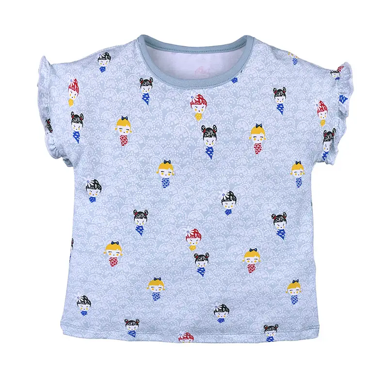 Pink Cat Mermaid T-Shirt for Boys