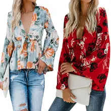 Women's 2023 Striped T-Shirt Top Grey Black Long Sleeve — feature 1