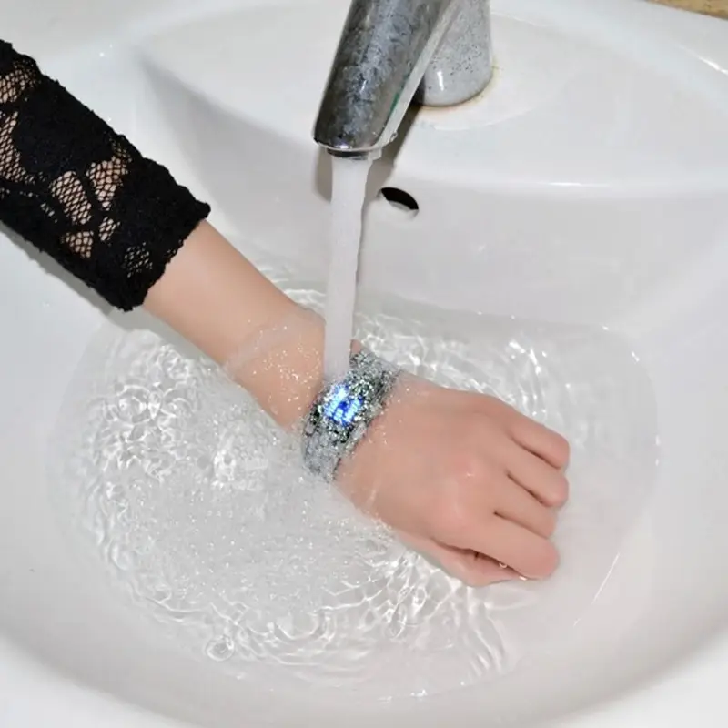 Waterproof LED Binary Quartz Watch for Men Women — feature 19
