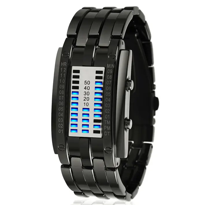 Waterproof LED Binary Quartz Watch for Men Women — feature 20
