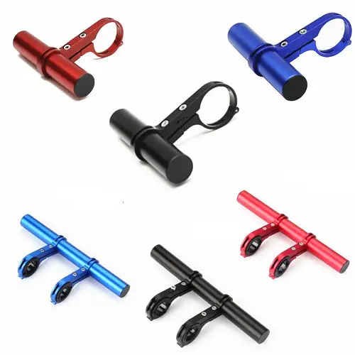 Red Bicycle Handlebar Extension Rack 20cm
