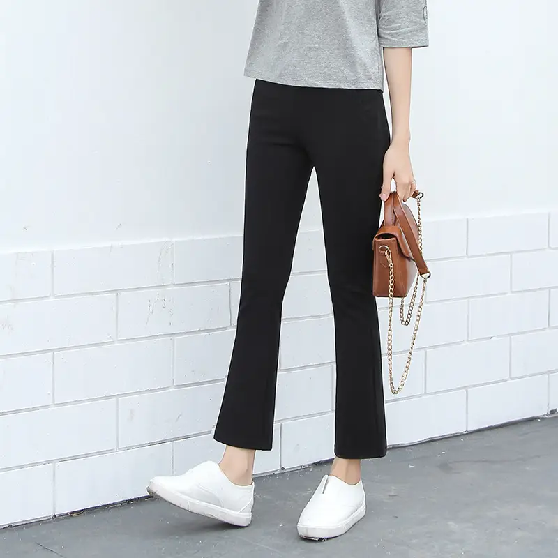 Women Velvet Slimming Pants High Waist Large