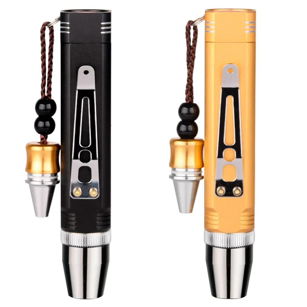 Small Caliber Strong Light Jade Flashlight with USB Charging - Image 21