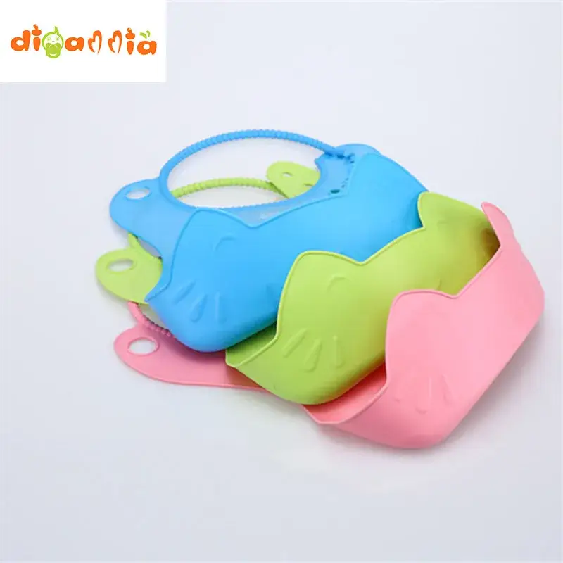 Three-Dimensional Waterproof Baby Bib Cartoon Adjustable