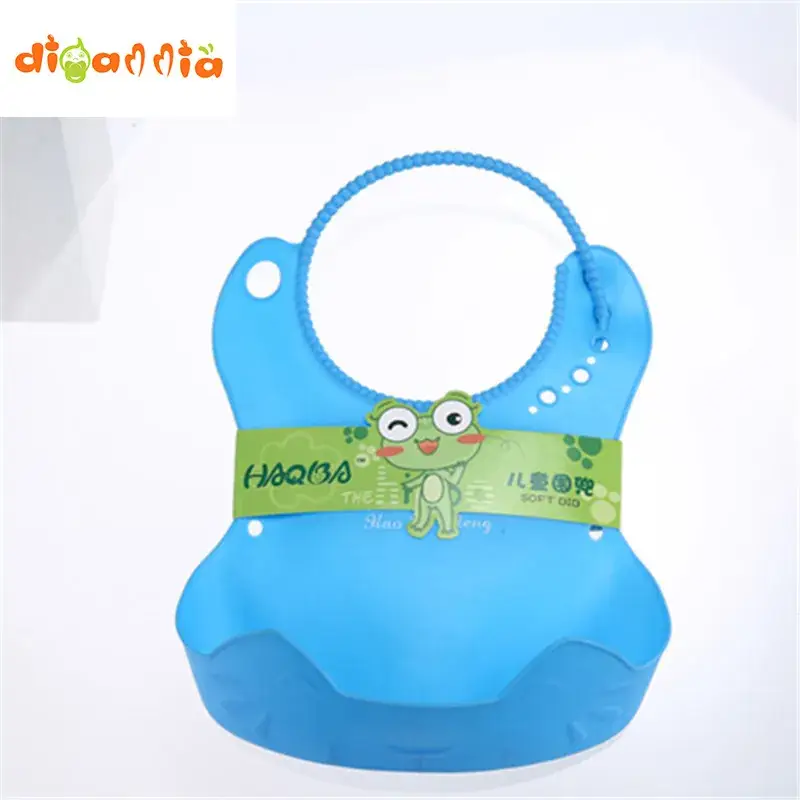 Three-Dimensional Waterproof Baby Bib Cartoon Adjustable
