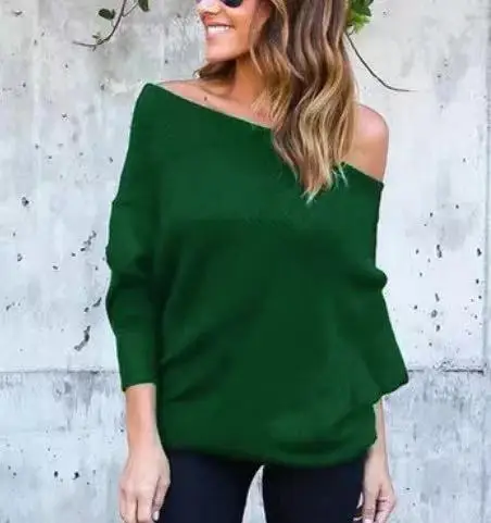2022 Women's Loose Fitting One-Line Collar T-Shirt Brown — feature 10