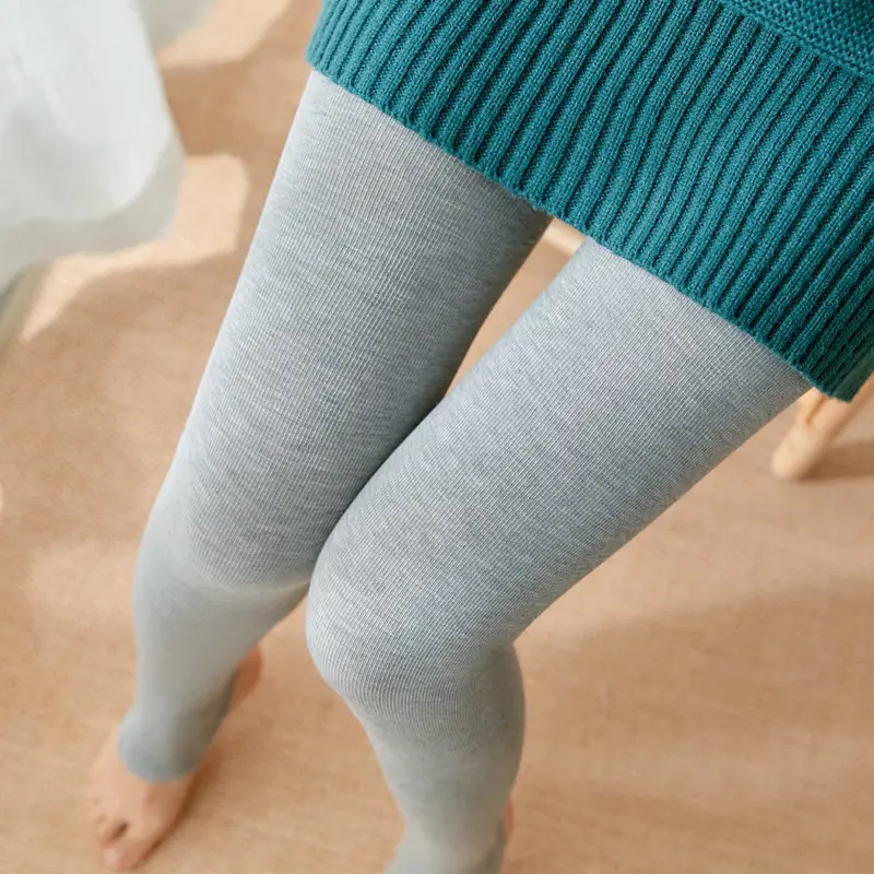 Grey Micro-Pressure Slimming Leggings All-One - Image 8