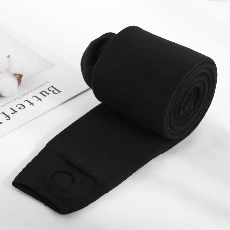 Grey Micro-Pressure Slimming Leggings All-One - Image 4
