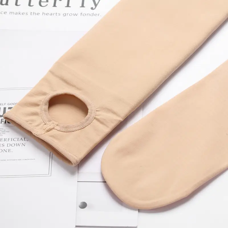 Autumn Winter Velvet Bare Leggings Warm All In One - Image 8