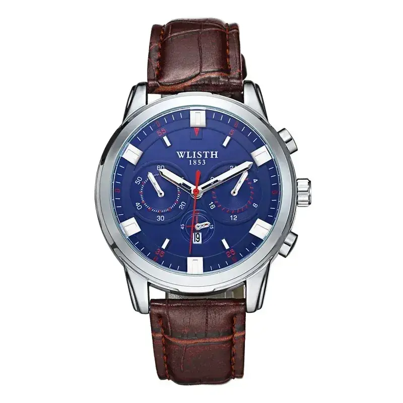 Stealth Steel Chronograph Watch for Men - Image 6