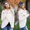 2025 Knitted Turtleneck Sweater Blue Women