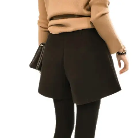 Pregnant Women Wool Shorts Maternity Boot Pants 2024 - Image 4