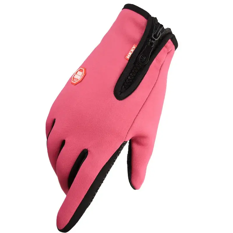 Black Waterproof Fingerless Gloves for Cycling Ski Mountaineering - Image 3