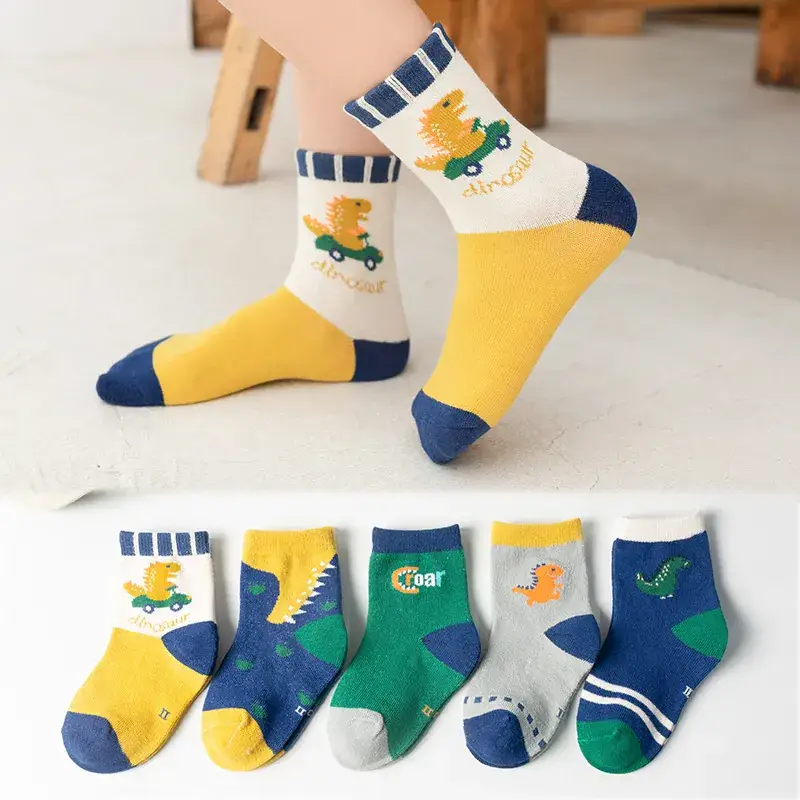 Cute Cartoon Cotton Socks for Men Women Spring Autumn - Image 8