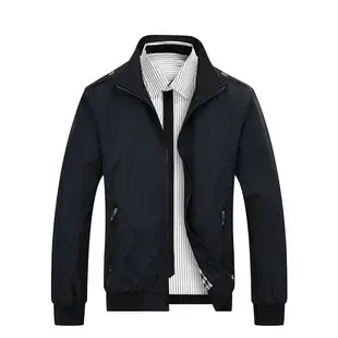 Men's Blue Korean Jacket Slim Fit Autumn 2022 — feature 1