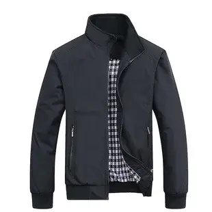 Men's Blue Korean Jacket Slim Fit Autumn 2022 — feature 3