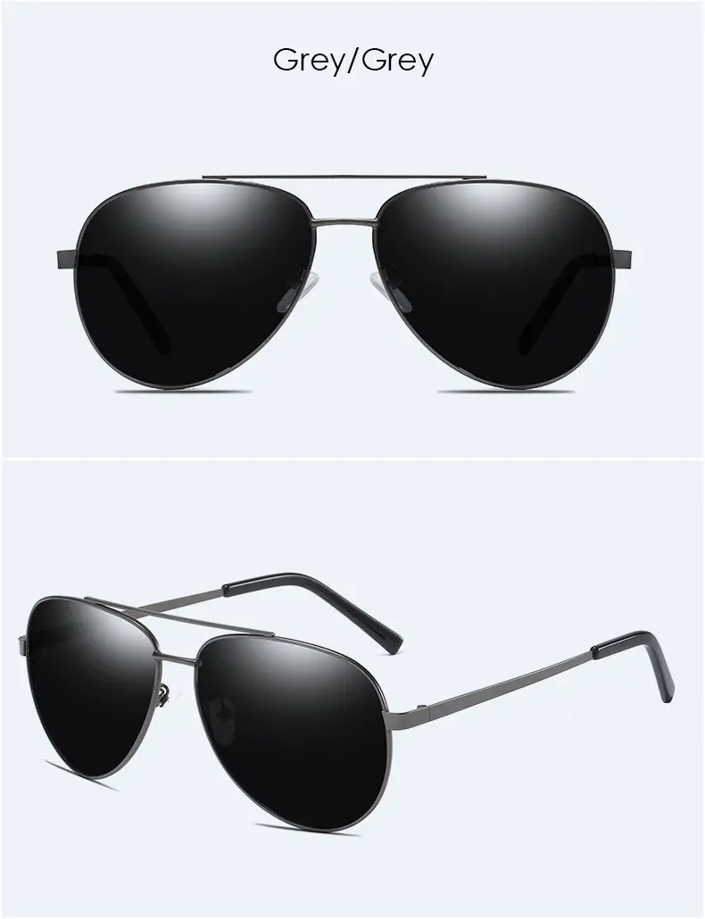 European American New Metal Frame Polarized Sunglasses — feature 11