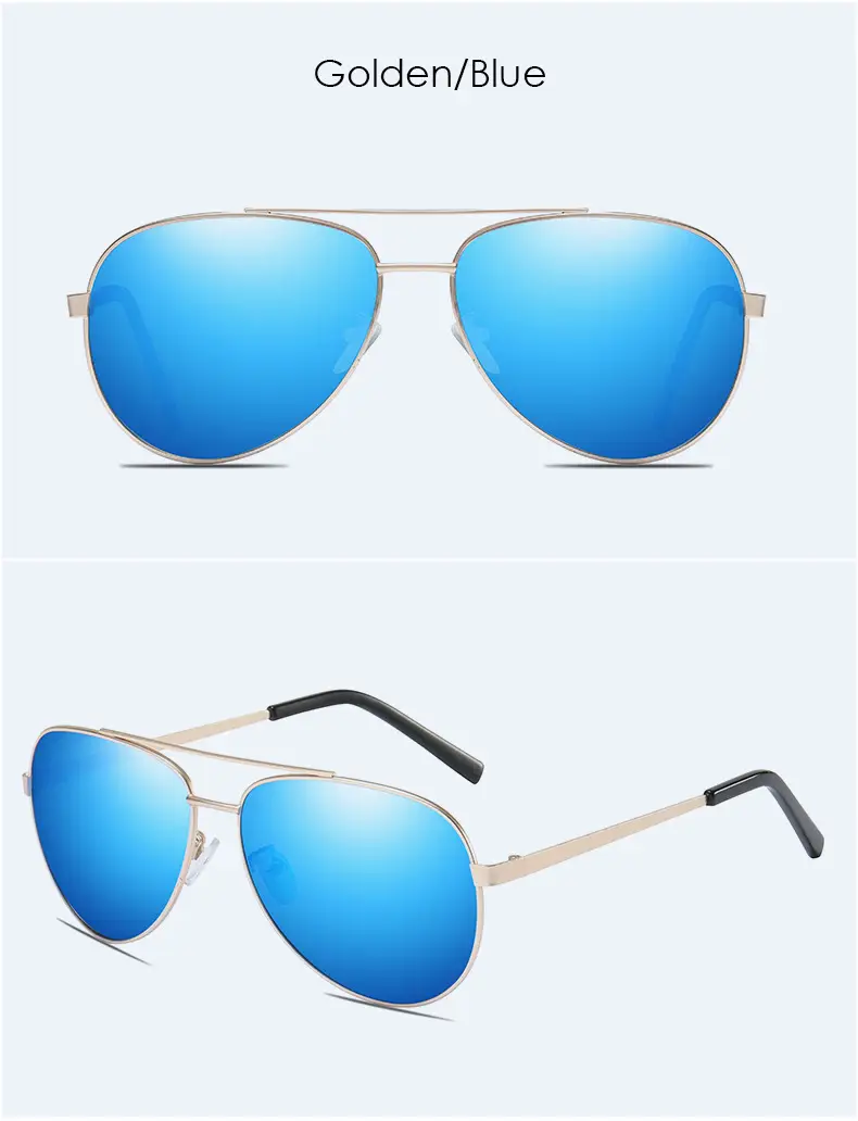 European American New Metal Frame Polarized Sunglasses — feature 13