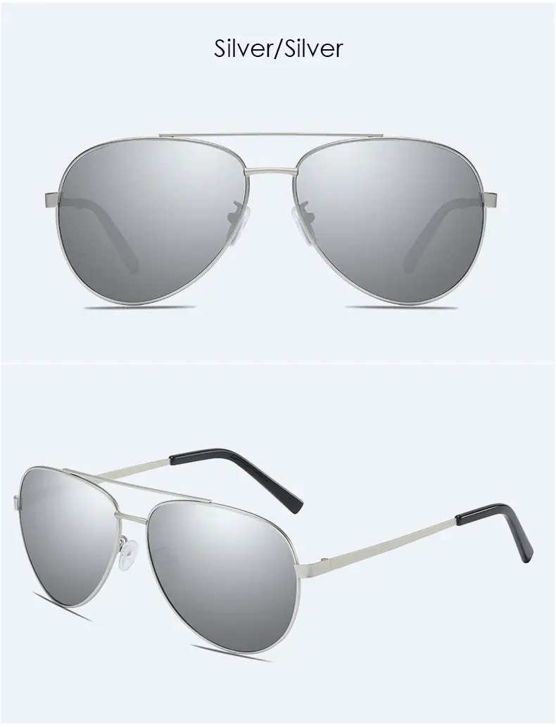 European American New Metal Frame Polarized Sunglasses — feature 14