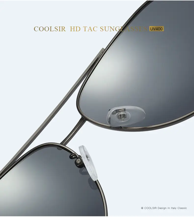 European American New Metal Frame Polarized Sunglasses — feature 16