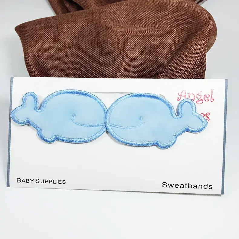 Baby Sweatabsorbent Towel Blue Four Layer Cotton