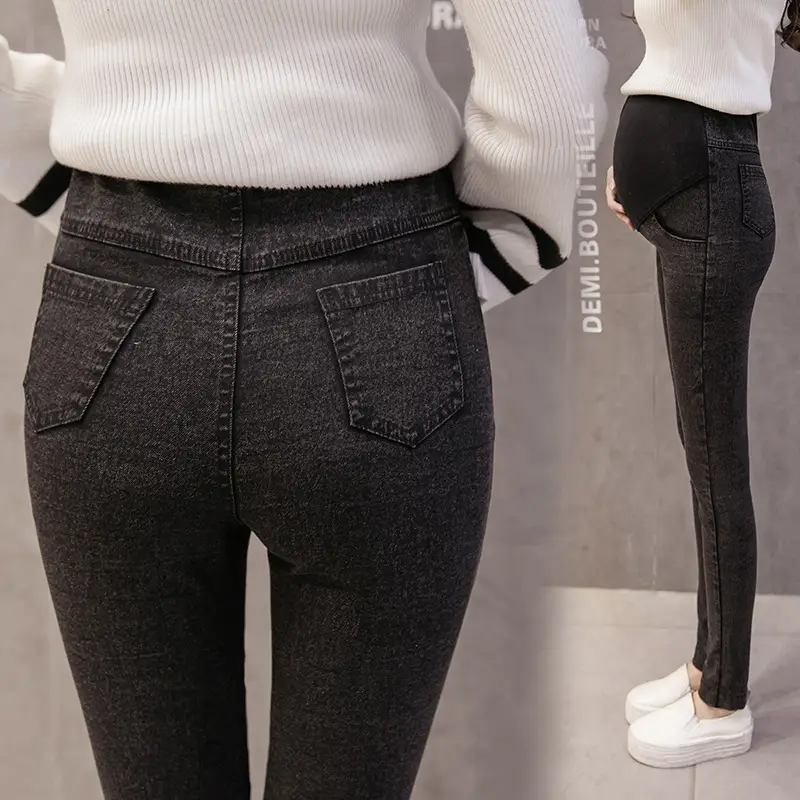 2024 Korean Style Stretch Slim Fit Denim Pants - Image 4