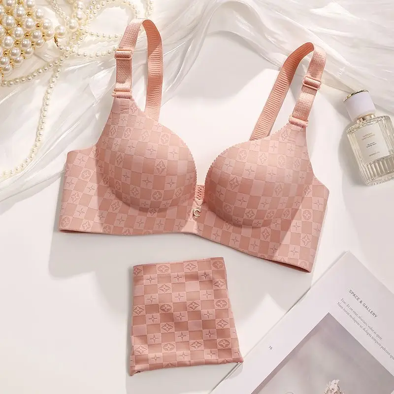 Super Thick Traceless 6cm Underwear Women's Small Chest Thickened Push-up Large Flat Chest A- cup Special Breast Bra suit - Image 10