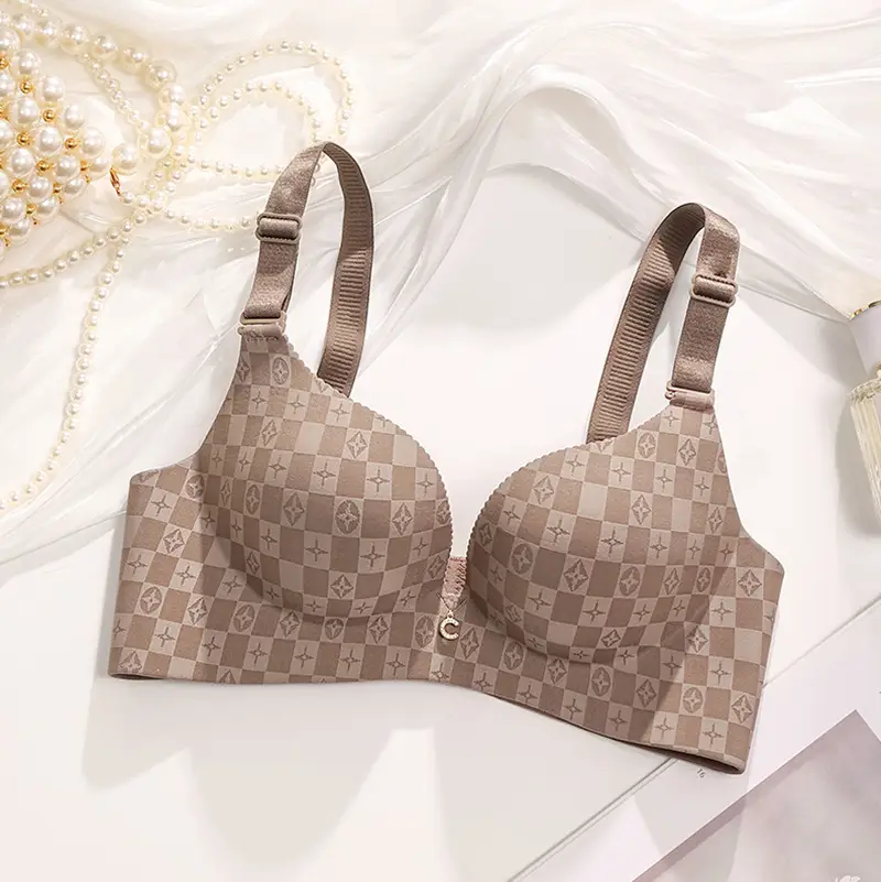 Super Thick Traceless 6cm Underwear Women's Small Chest Thickened Push-up Large Flat Chest A- cup Special Breast Bra suit - Image 3