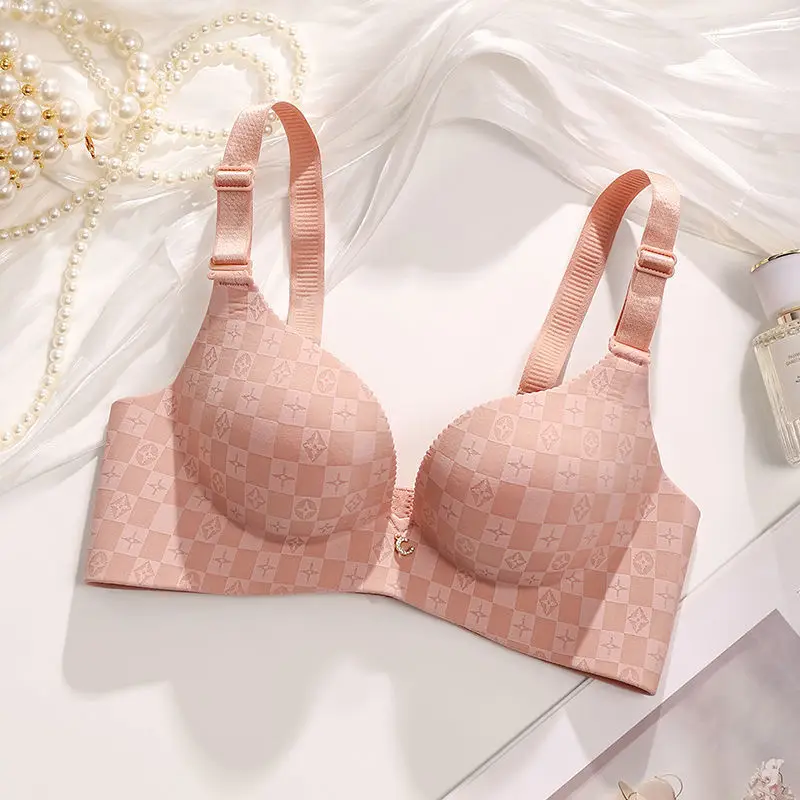 Super Thick Traceless 6cm Underwear Women's Small Chest Thickened Push-up Large Flat Chest A- cup Special Breast Bra suit - Image 5