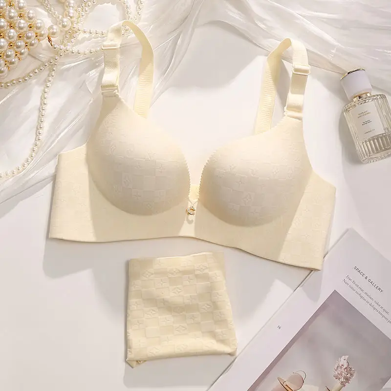 Super Thick Traceless 6cm Underwear Women's Small Chest Thickened Push-up Large Flat Chest A- cup Special Breast Bra suit - Image 9