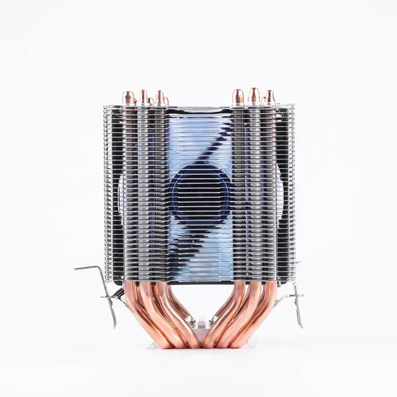 Pure Copper Six-Tube Dual-Tower Cpu Cooler 1700Amd1155 Desktop Computer Fan E5 Xeon Cpu Cooler