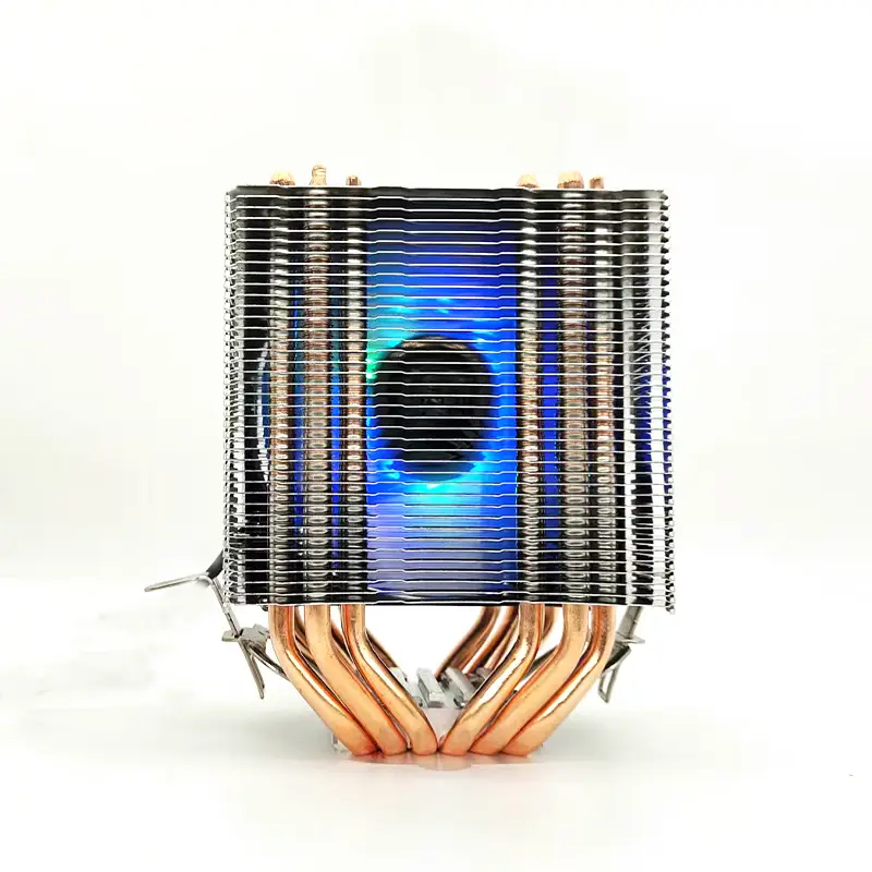 Pure Copper Six-Tube Dual-Tower Cpu Cooler 1700Amd1155 Desktop Computer Fan E5 Xeon Cpu Cooler
