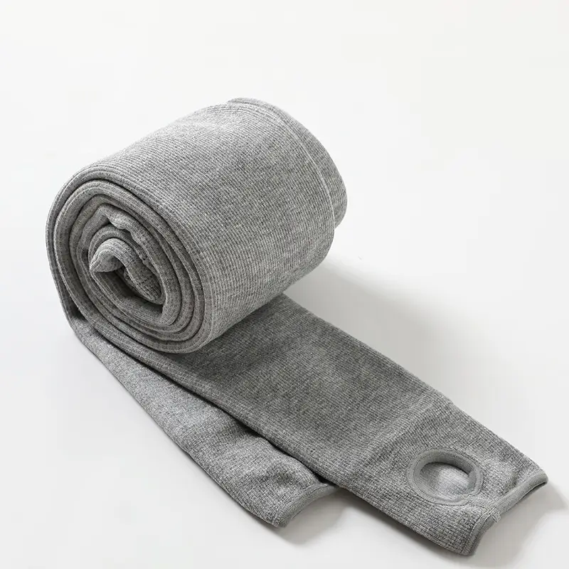 Black Fleece Lined Warm Pants for Women