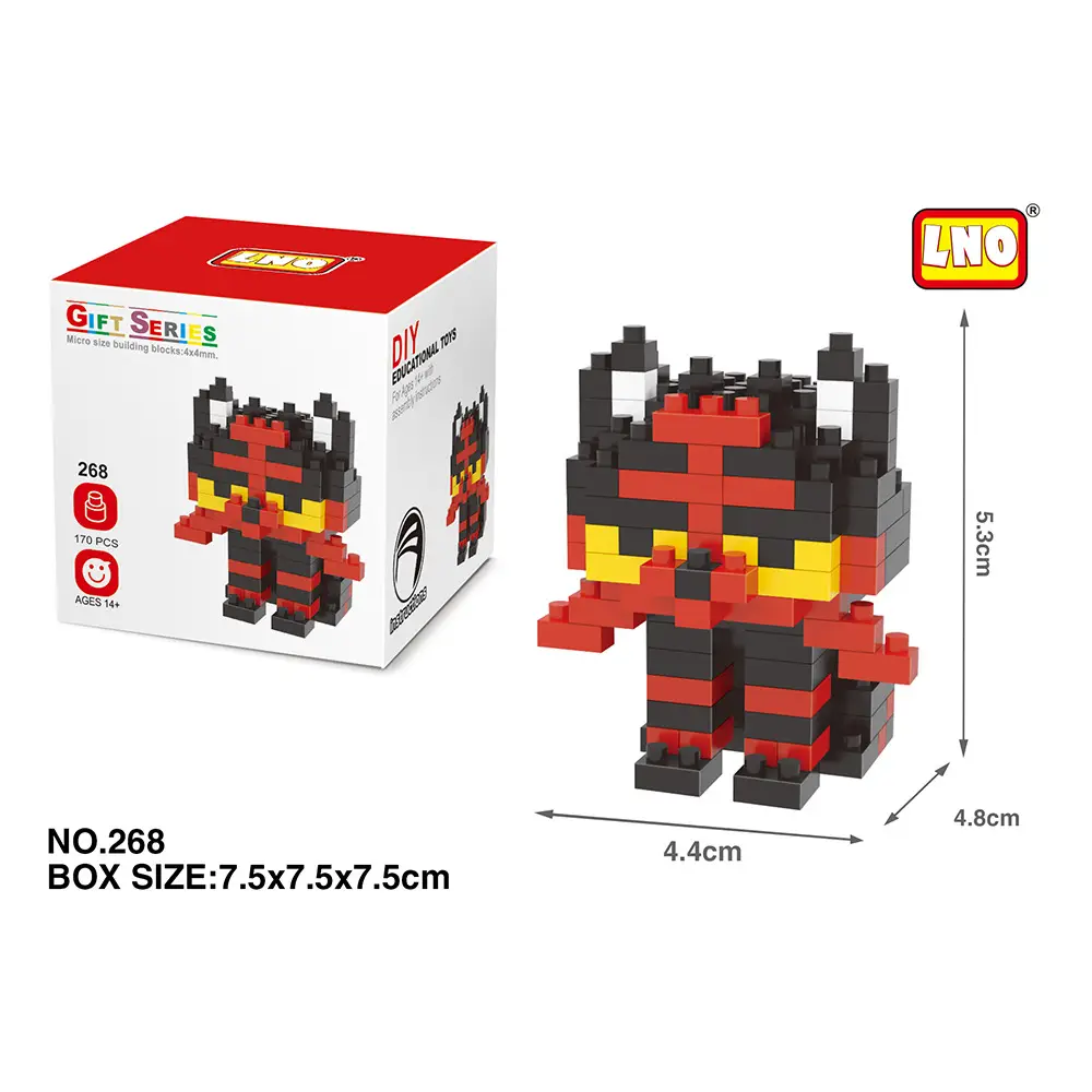 LNO 251 Mini Pokemon Building Blocks Yellow - Image 5