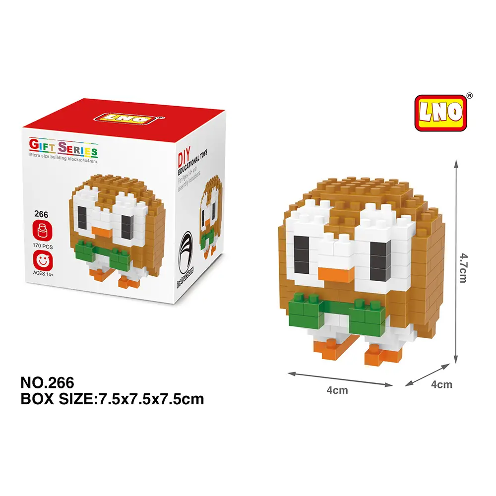 LNO 251 Mini Pokemon Building Blocks Yellow - Image 3