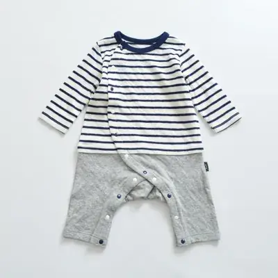 Baby's Starry Night Suit Grey Cotton Newborn - Image 5