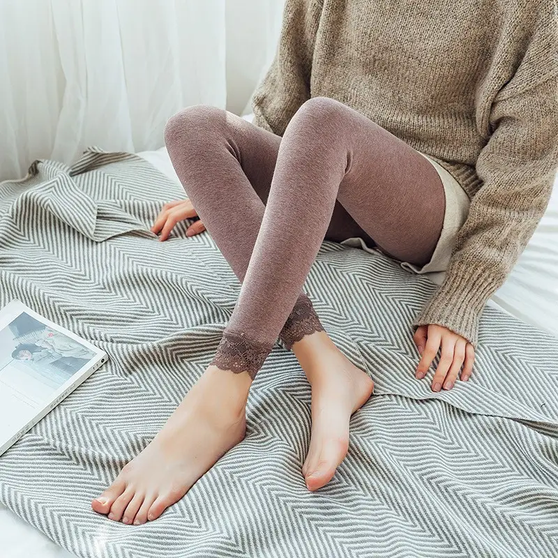 360 Winter Leggings Fleece Lining Women's Tights - Image 14