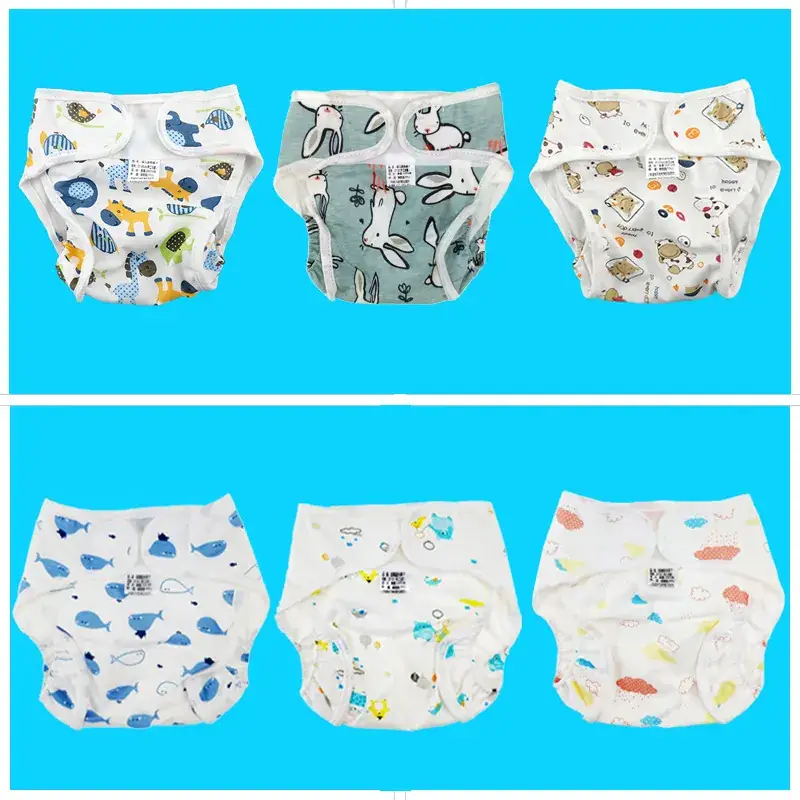 Factory Direct Infant Diaper Pants Waterproof Leak-Proof Printed - Image 7