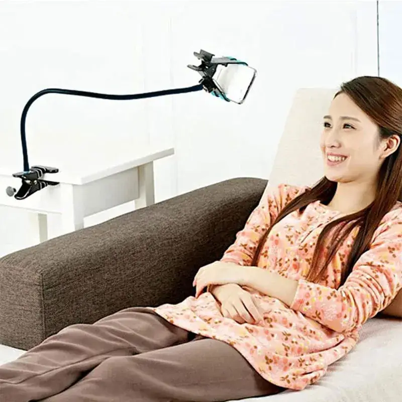 Pink Lazy Mobile Phone Bracket for Bed or Shelf - Image 5