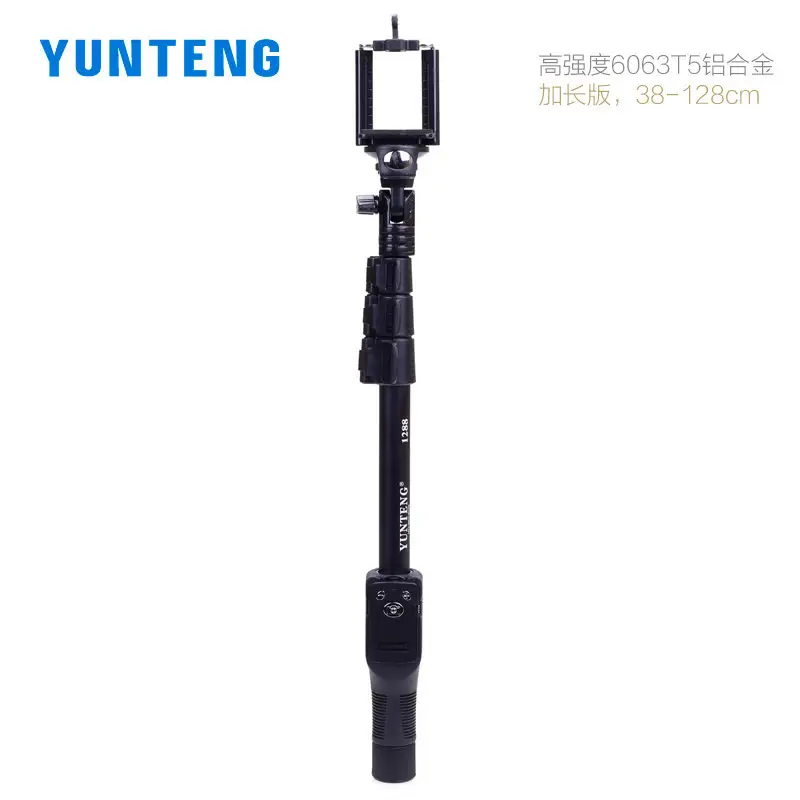 Yunteng 1288 Bluetooth Selfie Stick for Apple VIVO Samsung Huawei OPPO Xiaomi