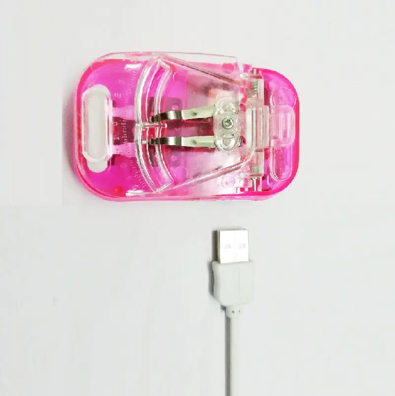 Pink USB Universal Mobile Battery Charger with Flat Plug - Image 4