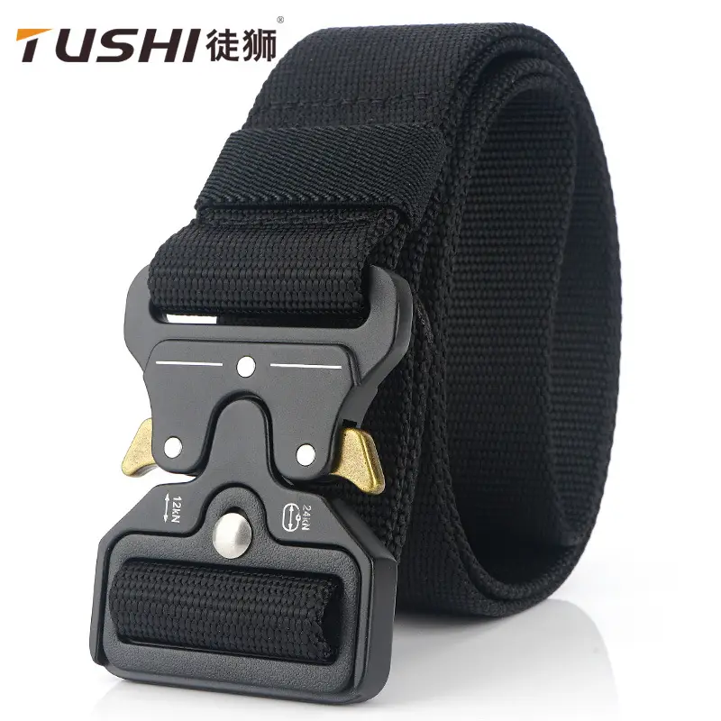 Tactical Training Belt 4.3cm Nylon Black - Image 4