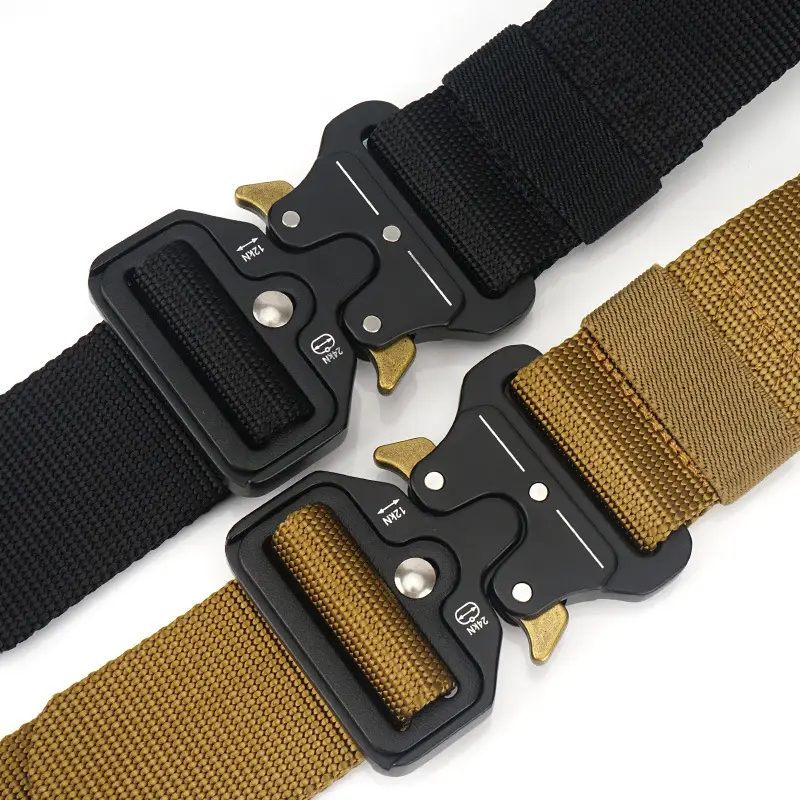 Tactical Training Belt 4.3cm Nylon Black - Image 5