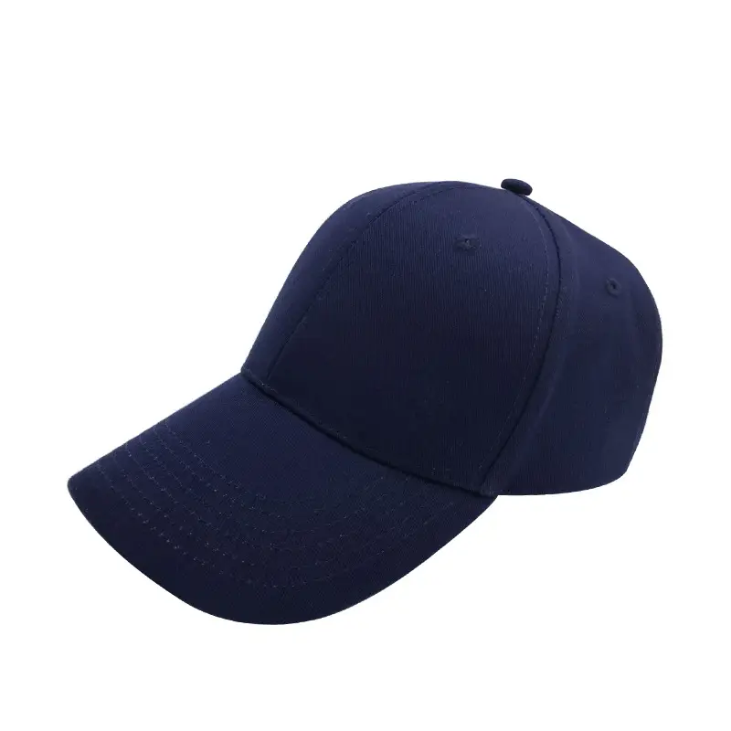 Men White Baseball Cap Adjustable Cap - Image 6