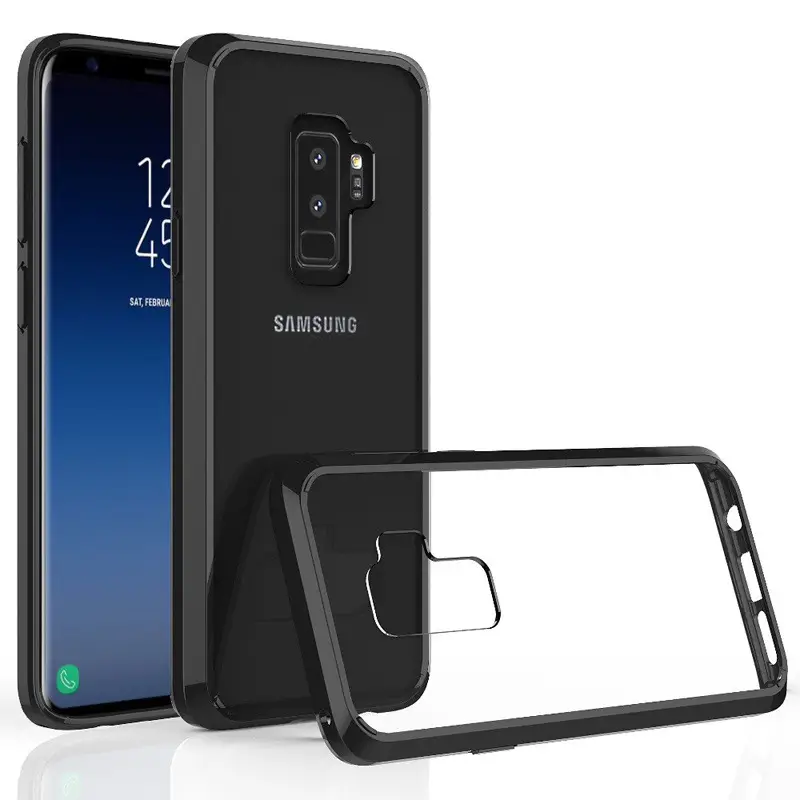 Samsung S25 Ultra Case Two-In-One Silicone Tpu Transparent Acrylic Anti-Fall Cover Note 10 - Image 5