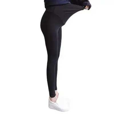 Pregnant Women's Skinny Leggings Spring Autumn Elastic Large Size - Image 21
